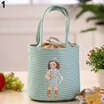 thumbnail image 4 of Cute Girl Print Thermal Insulated Lunch Storage Cooler Case Pouch Lunch Box, 4 of 7