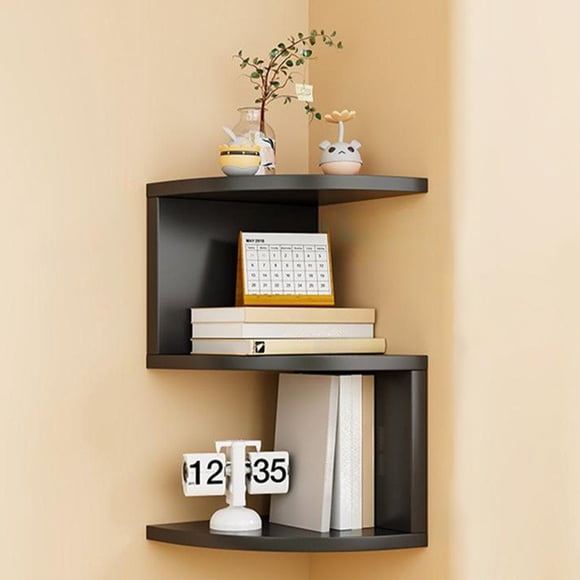 Birdeem Cabinet Organizers and Storage,Wall Decorations for Living Room,Corner Shelf Corner Corner Shelf No Punch Wall Organizer Bedroom Living Room Corner Bookshelf Kitchen Cabinet Storage Shelf