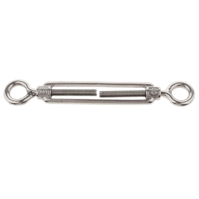 304 Vis de Renvoi en Acier Inoxydable M5 M6 M8 Adapté pour la Corde de Serrage, Longueur Réglable - M6