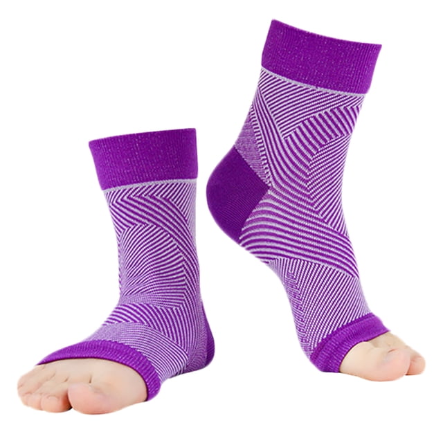 Bangcool 1 Pair Ankle Brace Elastic Professional Ankle Support Ankle Compression Sleeve