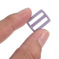 thumbnail image 4 of Unique Bargains Light Violet Tri-Glide Slide Buckles Webbing Strap Fastener, 100 Pack, 4 of 5