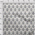thumbnail image 2 of oneOone Polyester Lycra Fabric Diamond & Swirl Ikat Printed Fabric 1 Yard 56 Inch Wide, 2 of 4