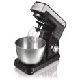 thumbnail image 1 of Hamilton Beach 6 Speed Stand Mixer with 3.5 Qt Stainless Steel Bowl, 300 Watts, Includes Flat Beater, Dough Hook & Whisk, Black, 63327, 1 of 6