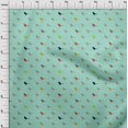thumbnail image 1 of oneOone Viscose Jersey Fabric Artistic Bird Decor Fabric Printed BTY 60 Inch Wide, 1 of 4