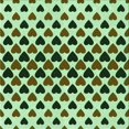thumbnail image 1 of Ahgly Tapis d'Intérieur Lavable en Machine Carré Transitionnel Vert Armée, 4 Pieds Carré, 1 of 7