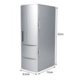 thumbnail image 3 of TOPINCN Compact Mini USB Fridge Freezer Cans Drink Beer Cooler Warmer Travel Car Office Use, Mini Fridge, Mini Fridge Freezer, 3 of 7