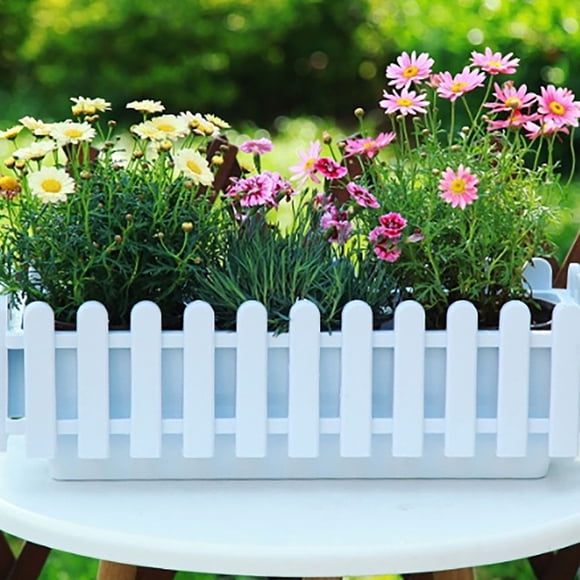 Window Sill Flower Pot for Indoor and Outdoor Use with No Hole Ideal for Hydroponic Vegetables and Courtyard Gardens
