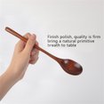 thumbnail image 2 of RKSTN Spoon fork Wooden Spoon And Chopsticks Set Long Handled Spoons, Chopsticks, Tableware, Reusable Tableware, Combination Utensils For Eating Food, Home Kitchen Or Restaurant, 2 of 7