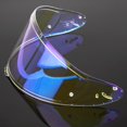 thumbnail image 3 of Transemion Detachable Replacement Full Face Insert Only for Z8 Visor Lens Impact Resistant Crystal Clear Blue 28x14cm 1Set, 3 of 6