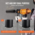 thumbnail image 3 of VEVOR Core Drill Bit, 2.5" Wet/Dry Diamond Core Drill Bits for Brick and Block, Concrete Core Drill Bit with Pilot Bit Adapter and Saw Blade, 9.5" Drilling Depth, 5/8"-11 Inner Thread, Laser Welding, 3 of 9