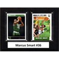 thumbnail image 1 of C&I Collectables 68SMART NBA 6 x 8 in. Marcus Smart Boston Celtics Two Card Plaque, 1 of 1
