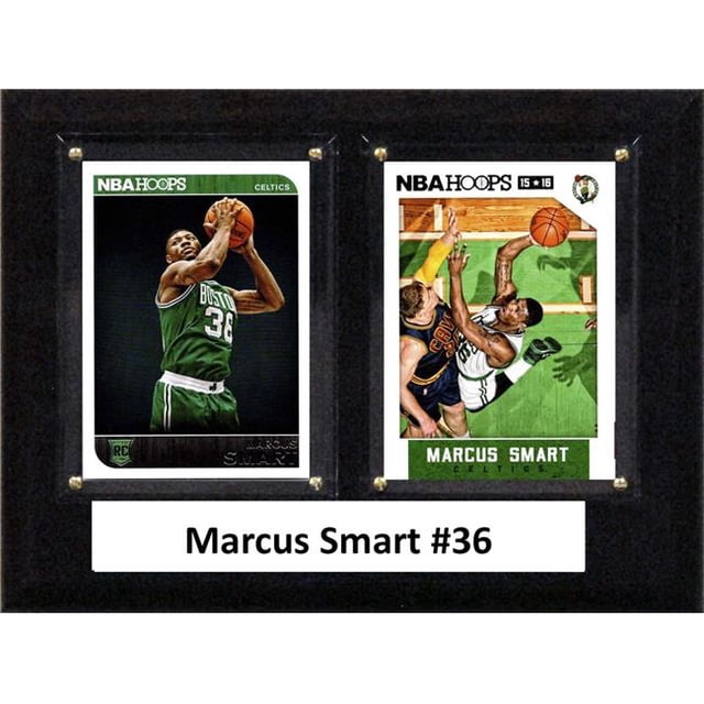 C&I Collectables 68SMART NBA 6 x 8 in. Marcus Smart Boston Celtics Two Card Plaque