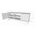 thumbnail image 2 of Nexera Hexagon 72 inch TV Stand, 2 of 3