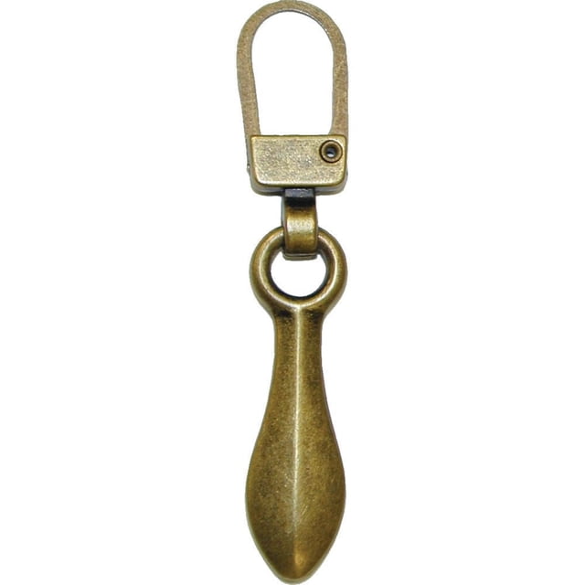 Costumakers Tirette à Fermeture Éclair en Forme de Goutte avec Fini Or antique, une Tirette Métallique Lisse de 5 cm en Forme de Goutte avec Bords Arrondis et une Boucle pour une Fixation Rapide à la Plupart des Glissières à Fermeture Éclair. Conçue pour les Fixations de Couture, Elle Offre une Prise Confortable et une construction durable, Idéale pour Rafraîchir les Vestes, Sacs et Accessoires. Convient Aussi aux Projets d'Artisanat Nécessitant une Quincaillerie Décorative à Fermeture Éclair.