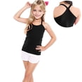 thumbnail image 2 of Tranfacy Fall Vest Girls Tank Tops for Kids 1-13 Years Solid Color Soft Sleeveless Camisole Fashion Basic Tops for Layer, 2 of 6
