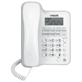 thumbnail image 1 of Vtech Corded Speakerphone with Caller ID & Call Display (Model: CD1153) - White, 1 of 10
