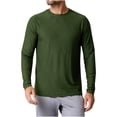 thumbnail image 2 of cllios Men's Sun Protection UPF 50+ Shirts Long Sleeve Running Workout Athletic Gym Shirt UV Swim Fish Rash Guard Hiking, 2 of 7