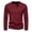 L-Red, variant on Mens Fashion Simple Leisure Designer T Shirts for Men Button Pullover Long Sleeved Pizza Planet Shirt T Shirt
