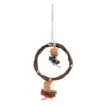 thumbnail image 3 of Hanging Swing Toy,  Wood Bird Swing Perch  For Pet Bird S, 3 of 8