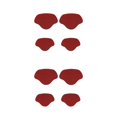 thumbnail image 1 of kurtrusly Adjustable Shoe Heel Pad Insoles for High Heels Customizable Heel Repair Stick red 2Set, 1 of 6