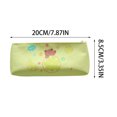 thumbnail image 1 of Agiferg Trousse à Crayons Multifonctionnelle à Fermeture Éclair Portable en Toile Grande Capacité Ours Lapin Dessin Animé Trousse à Crayons, 1 of 2