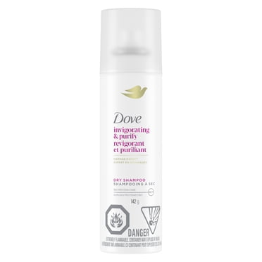 Dove Dry Shampoo Invigorating & Purify 100% Natural Cassava Starch, 142 g