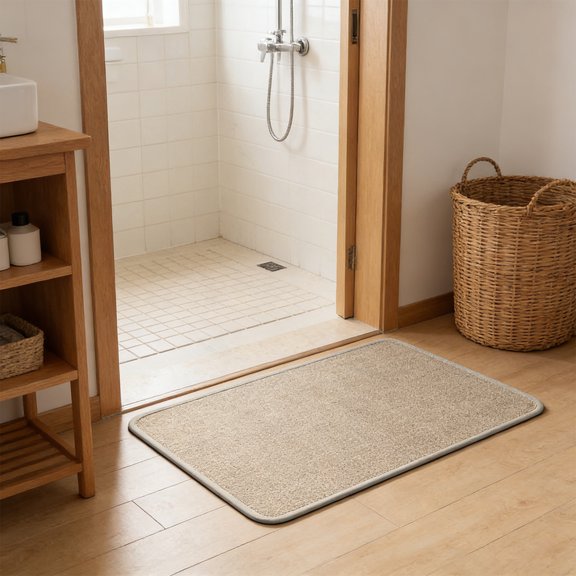 Tapis d'Entrée Antidérapant Lavable en Polypropylène de Qualité Supérieure pour Animaux, Salon, Cuisine, Salle de Bain