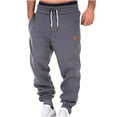 thumbnail image 2 of LIBRCLO Mens Sweatpants with Pockets - Sweat Pants Joggers & Sweatpants Men, Dark Gray L, 2 of 7