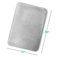 thumbnail image 1 of 1 Small Clara Clark Bath Mat Bathroom Rug - Absorbent Memory Foam Bath Rugs - Non-Slip, Thick, Cozy Velvet Feel Microfiber Bathrug, Plush Shower, Toilet-Floor Bathmats Carpet - Silver - 17"x24", 1 of 6