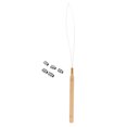 thumbnail image 1 of HILABEE 5Pcs Dreadlocks Hair Braid Beads Hair Beard Decoration + Wire Pulling Hook Tool, 06, 1 of 8