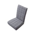 thumbnail image 3 of Dvruxg Dining Chair Cover, Detachable Sofa Chair Cover, Retractable Chair Cover, Dining Room Chair Covers, Anti-cat Scratch, Washable, Regular Size, for Kitchen, Hotel, Banquet, 3 of 5