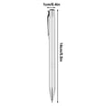thumbnail image 3 of Btomtd Portable Black Metal Telescopic Ballpoint Pen Suitable For Office Writing For Teachers Ladies And Gentlemen2ml., C, 3 of 6