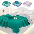 thumbnail image 1 of Oefntac Comforter Cool Feeling Silk Fiber Summer Comforter Summer Cooler Gift Comforter Conditioner Comforter Solid Color, 1 of 9