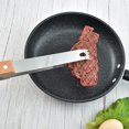 thumbnail image 3 of Baohd Hiking Barbecue Cooking Tools Grilling Stainless Steel BBQ Fork Set Washable Portable Backpacking Picnic with Storage Bag 4PCS/Set, 3 of 8