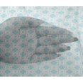 thumbnail image 4 of oneOone Viscose Chiffon Sky Blue Fabric Geometric Check Craft Projects Decor Fabric Printed By The Yard 42 Inch Wide, 4 of 4