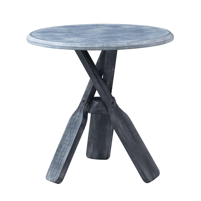 Nola Side Table, Blue