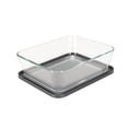 thumbnail image 2 of MAINSTAYS Rectangular glass food storage with PE Lid, 2 of 5