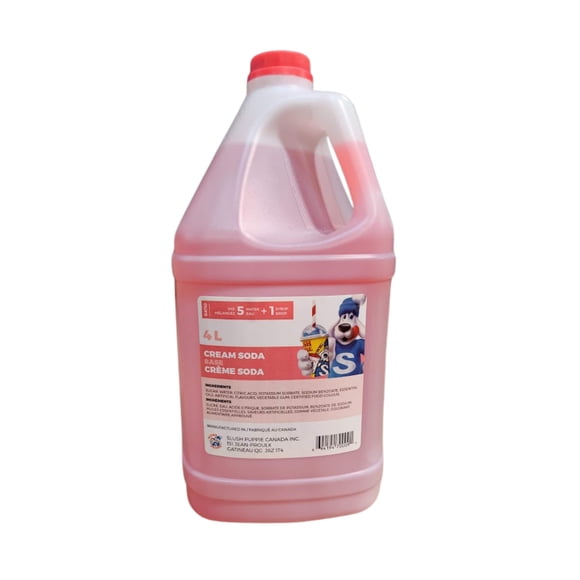 Slush Puppie Sirop de Barbotine à la Crème Soda Concentré 5:1 135 Oz/4 L