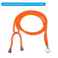thumbnail image 2 of Unique Bargains Phone Lanyard, Adjustable Neck Lanyard with Transparent Lanyard Patch, Fluorescent Orange, 1 Count, 2 of 5