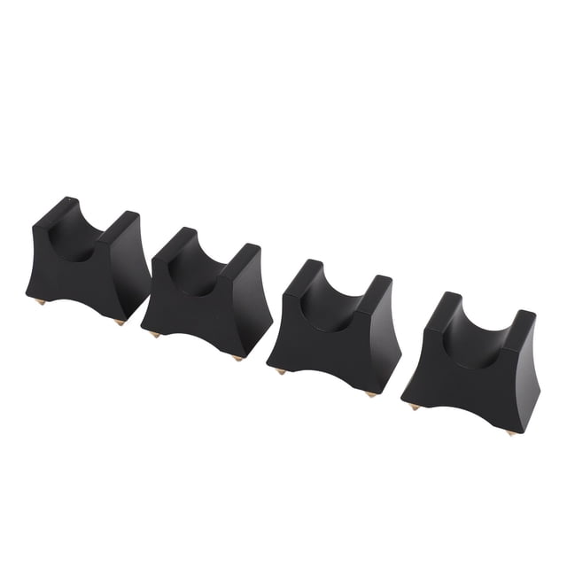 Support de Pointe de Câble Hi-Fi 4 Pcs, Pieds de Support de Plateau de Câble Hi-Fi Multifonctions en Alliage d'Aluminium Réglables pour Haut-Parleur Lecteur CD DVD