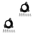 thumbnail image 2 of ZheElen Bike Adapter Bottom Bracket Plate Chain Guide Aluminum Alloy Conversion Portable Professional Cranksets Repair Black 2Set, 2 of 6