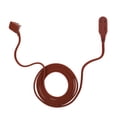 thumbnail image 1 of Globe Electric 9-ft 16/2 Terracotta Fabric Extension Cord, 1 of 6