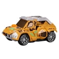 thumbnail image 1 of Yellow Electric Spray Deformation Dinosaur Car With Light Music Auto Transform Toy Yellow, 1 of 1