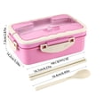 thumbnail image 3 of Vaidha Lunch Box Can Be Heated Household Students Sealed Lunch Box Cutlery Spoon Preservation Box, 3 of 6
