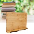 thumbnail image 4 of Tablet Pillow Stand, Portable Adjustable Bamboo 5 Different Angles Tablet Stand Lightweight  For Classrooms Libraries Office For Dormitories Homes For Children, 4 of 8