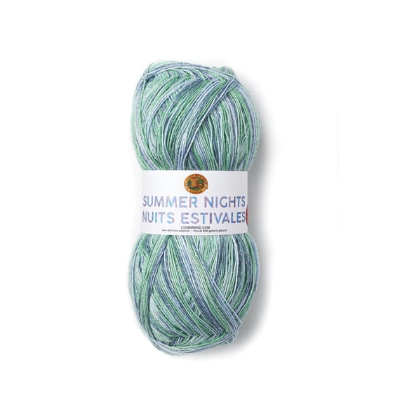 Lion Brand Yarn 511-301 Summer Nights Bonus Bundle Treasure Island Metallic Yarn