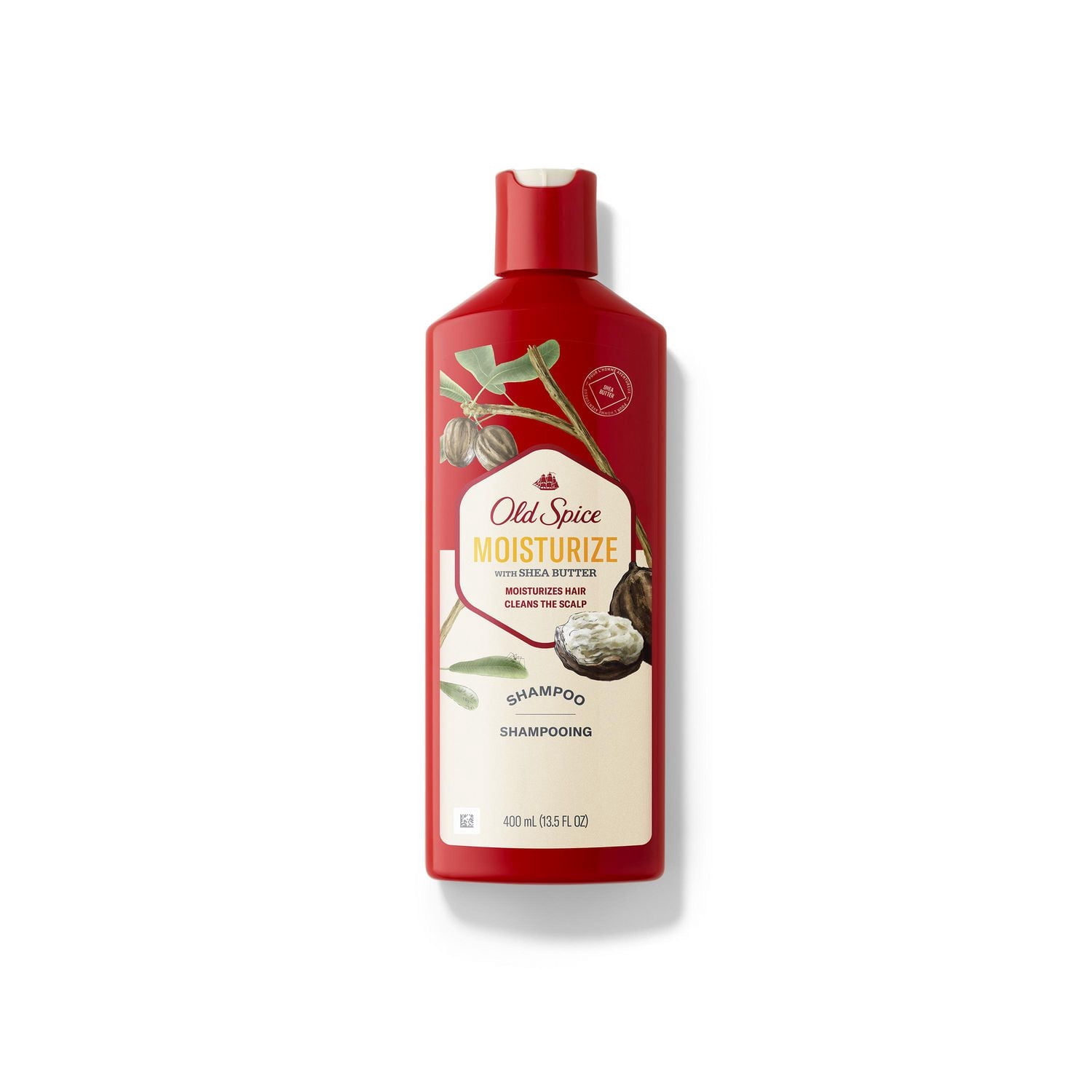 Old Spice Moisturize with Shea Butter, Shampoo for Men