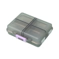 thumbnail image 1 of Ohufall 8 Compartment Travel Pill Organizer Small Vitamin Case Portable Container For Outdoor Travel, 1 of 6