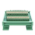thumbnail image 1 of AMONIDA Bornier DB25-M6 Double Tête Femelle DIN Rail Mount Interface Module Bornier Connecteur Carte Ensemble de Composants Électroniques Kit Bornier Connecteur Carte, 1 of 8