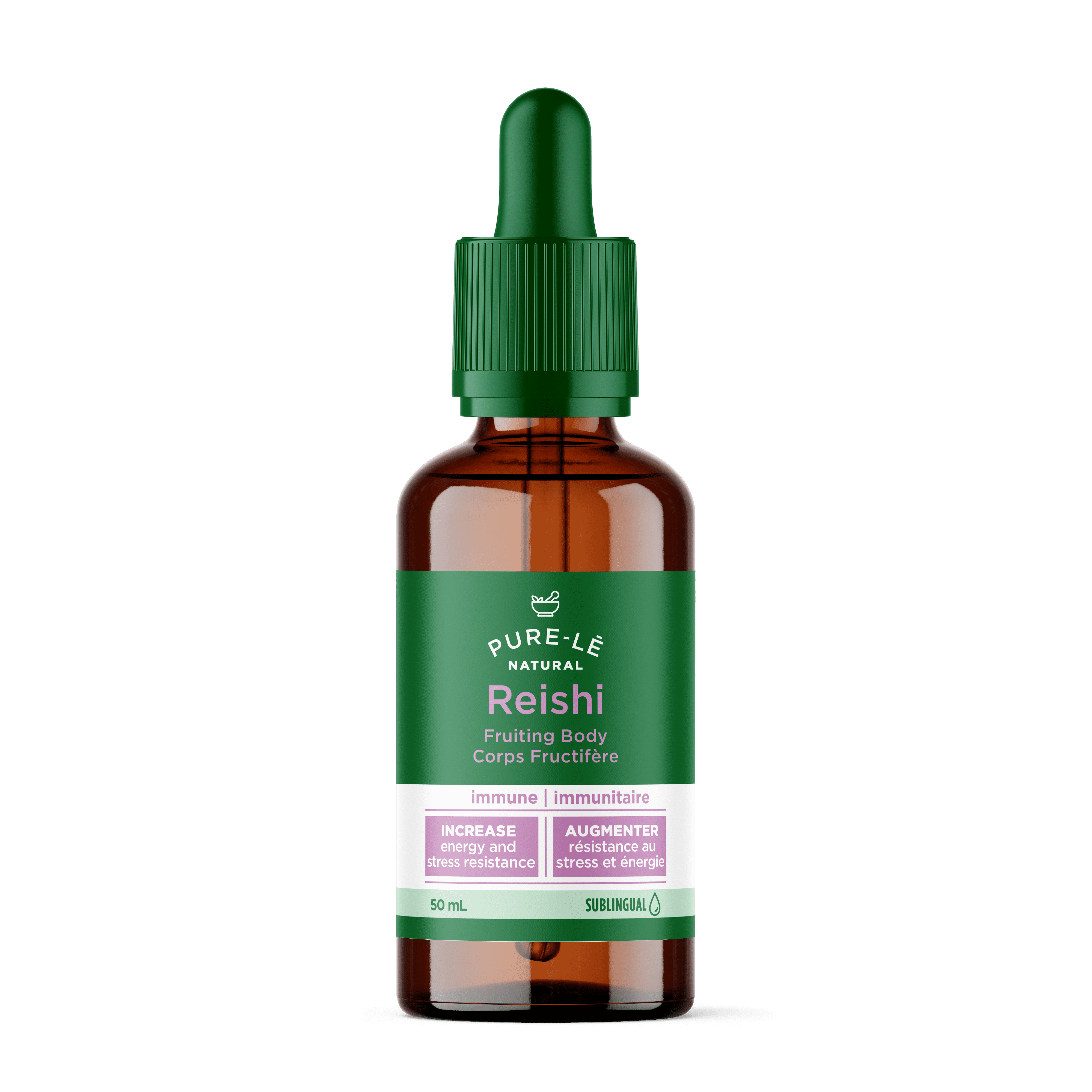 Super Strength Reishi 1:1 Dual Extracted Alcohol-Free Concentrate - Heart & Immune Health -  Energy & Vitality - Aid Well-Being - No Gluten & Non-GMO – Vegan & Alcohol-free - Made in Canada.